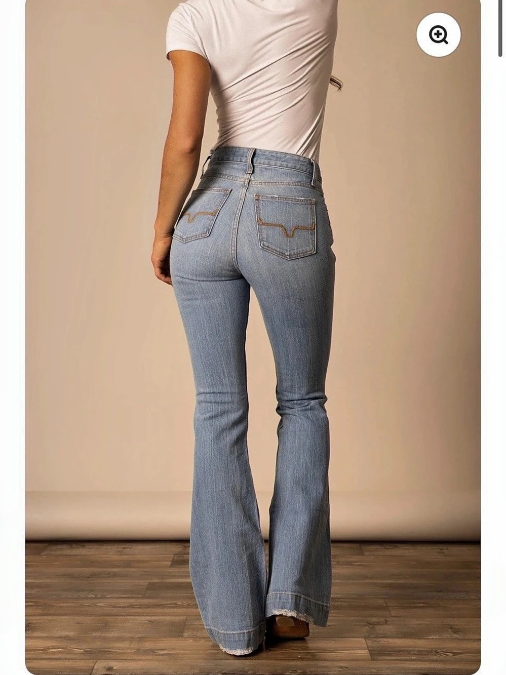 Kimes Ranch Jennifer Sugar Fade Flare Jeans size 2/32